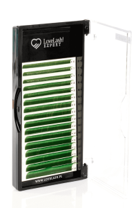 Rzęsy Zielone sztuczne LoveLash Expert