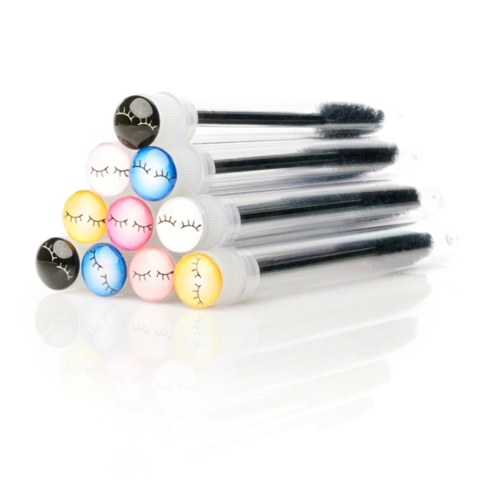 Szczoteczki do rzęs w tubce rzęsy