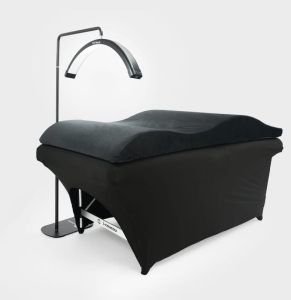 Zestaw: Lampa Pol Moon II, łóżko szerokości 80cm, materac anatomiczny 80cm, prześcieradło