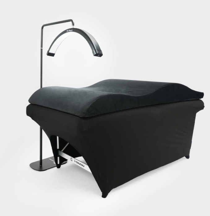 Zestaw: Lampa Pol Moon II, łóżko szerokości 80cm, materac anatomiczny 80cm, prześcieradło