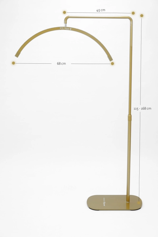 POL Moon III z cyrkoniami GOLD