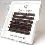 Rzęsy Dark Chocolate Brązowe LoveLash