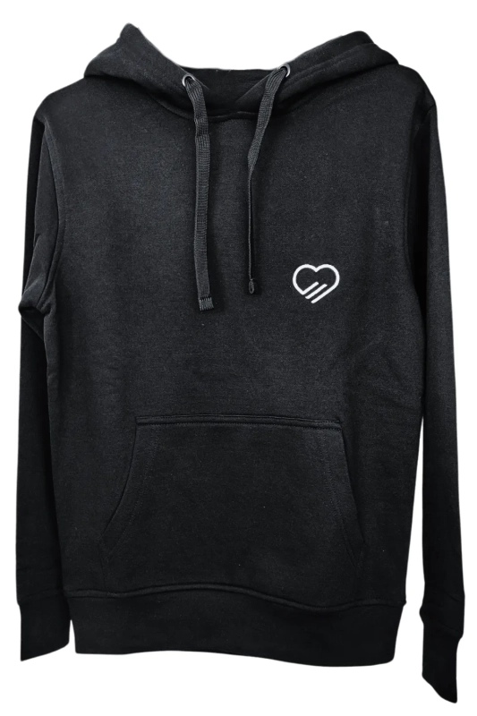 Czarna bluza przód LoveLash