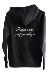 Czarna bluza tył LoveLash