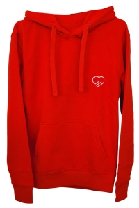 Czerwona bluza przód LoveLash