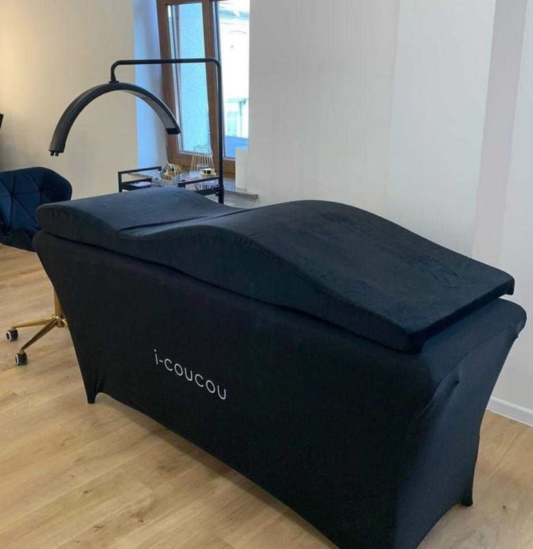 Zestaw Łóżko kosmetyczne 60cm, materac anatomiczny 60cm