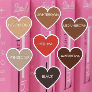 Płynna Farba do brwi Liquid Tint Pimp My Brows kolory