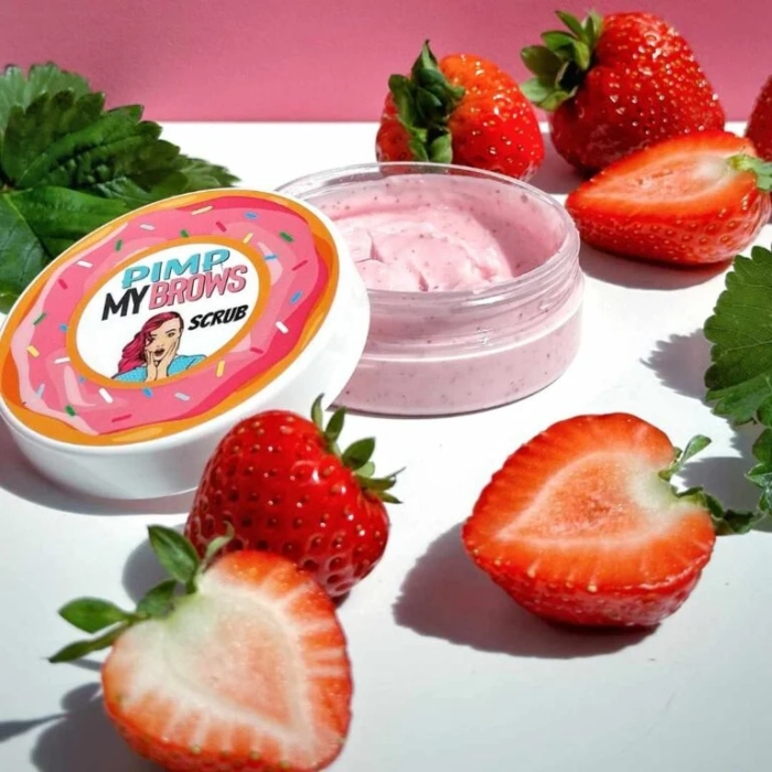 Donat Różowy Peeling i Maska do Brwi 50ml Pimp My Lashes