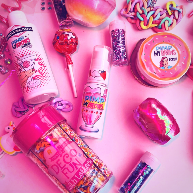 Donat Różowy Peeling i Maska do Brwi 50ml