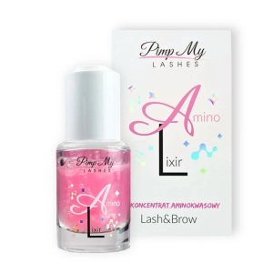 AminoLixir Regenerujący Koncentrat Aminokwasowy do Brwi i Rzęs 20ml Pimp My Lashes