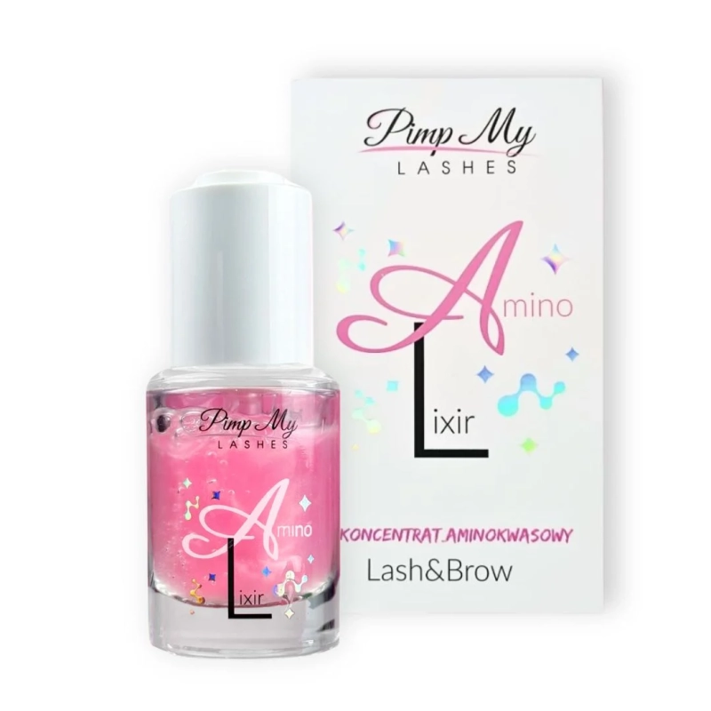 AminoLixir Regenerujący Koncentrat Aminokwasowy do Brwi i Rzęs 20ml Pimp My Lashes