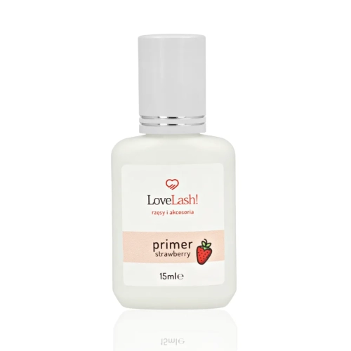 Primer truskawkowy do rzęs baza podkładowa 15ml LoveLash