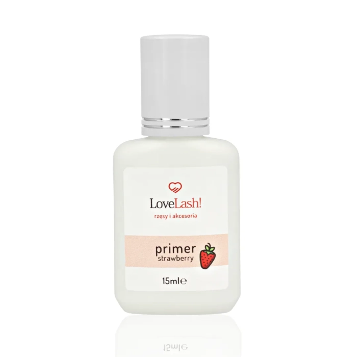 Primer truskawkowy do rzęs baza podkładowa 15ml LoveLash