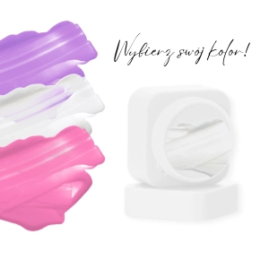 Brow Pasta do geometrii brwi kolorowa Pimp My Brows biała porównanie kolorów