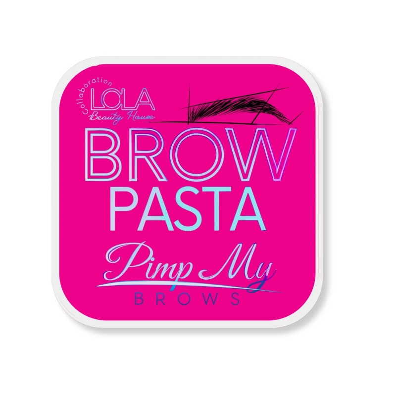 Brow Pasta do geometrii brwi kolorowa Pimp My Brows różowa