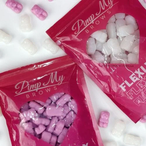 Wosk do stylizacji brwi transparentny hipoalergiczny twardy