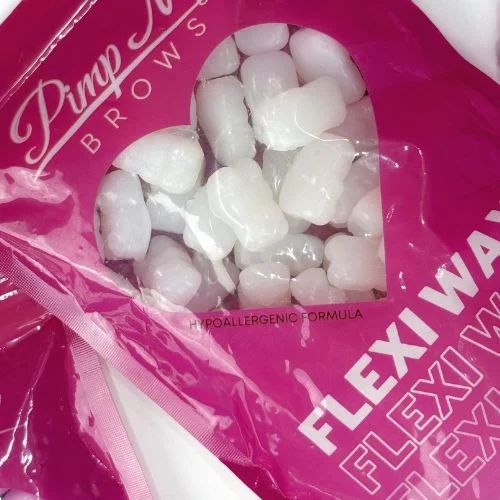 Wosk do stylizacji brwi transparentny hipoalergiczny twardy Flexi Wax
