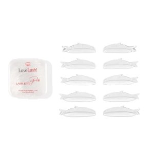 Wałeczki silikonowe do laminacji rzęs rybki LoveLash