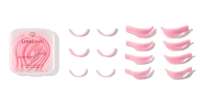 Wałeczki silikonowe do laminacji rzęs skręt L LoveLash