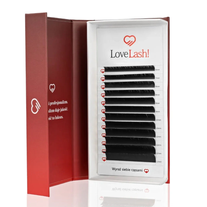 Rzęsy Czarne C0,10 Mix Black LoveLash