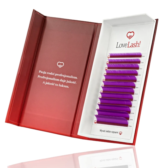 Rzęsy Fioletowe  LoveLash