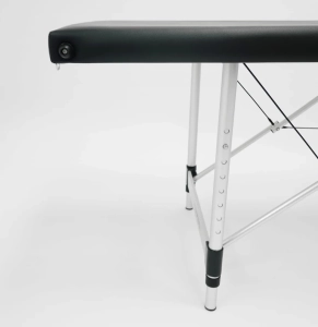 Łóżko kosmetyczne szerokość 70cm SLIM do przedłużania rzęs czarne