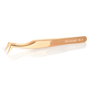Pęseta do rzęs No. 4 Rose Gold Collection LoveLash