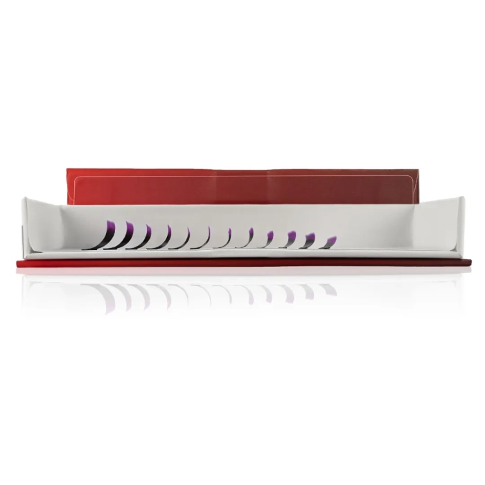 Rzęsy Ombre Fioletowe sztuczne LoveLash profil