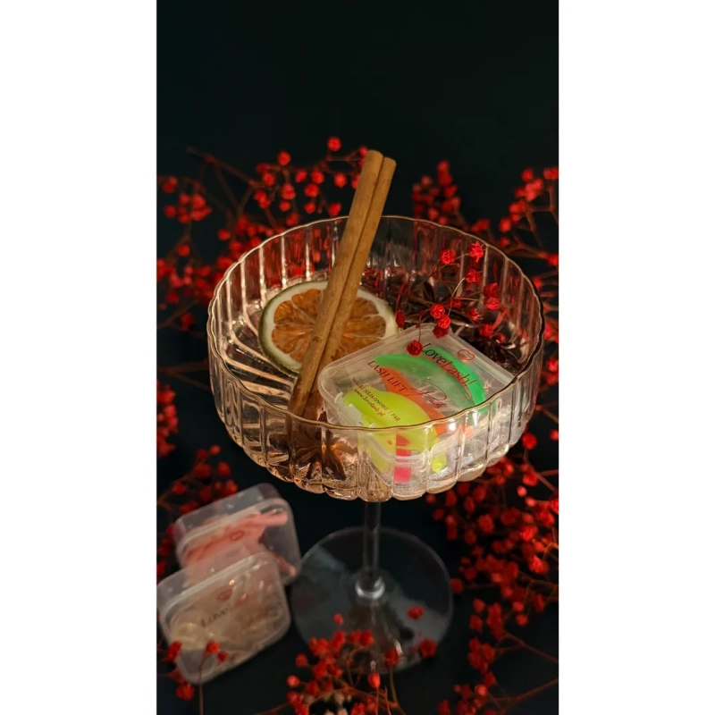 Wałeczki silikonowe do laminacji rzęs skręt M kolorowe LL