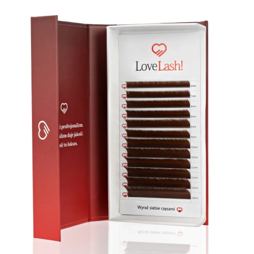 Rzęsy Dark Brown L0,10 Mix LoveLash