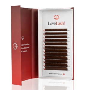 Rzęsy Dark Brown L0,10 Mix LoveLash