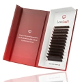 Rzęsy Dark Chocolate L0,10 Mix Brązowe LoveLash