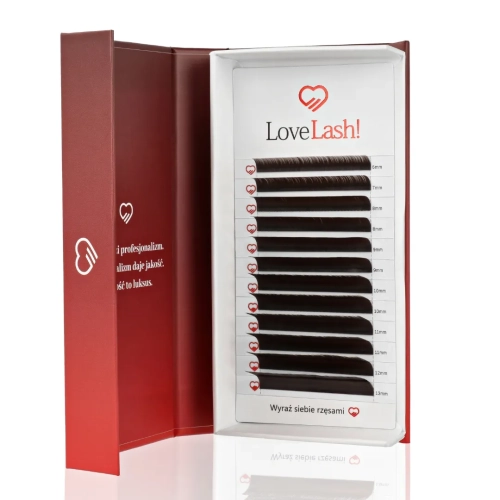 Rzęsy Dark Chocolate M0,10 Mix LoveLash