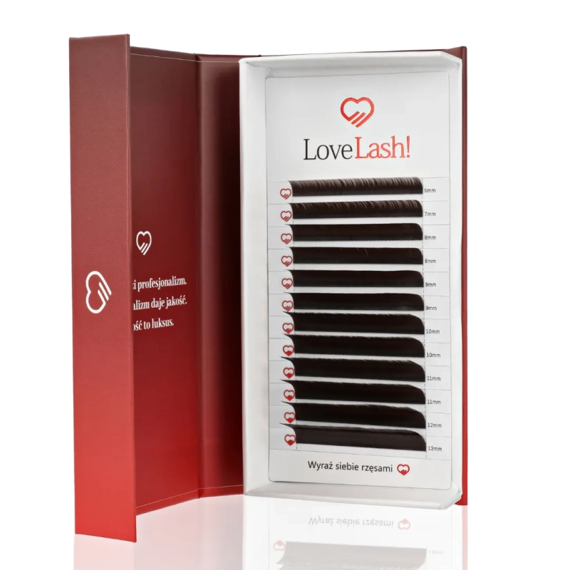 Rzęsy Dark Chocolate M0,10 Mix LoveLash