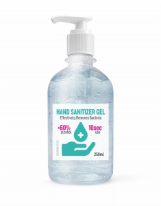 Żel do dezynfekcji rąk Antybakteryjny z pompką 250 ml
