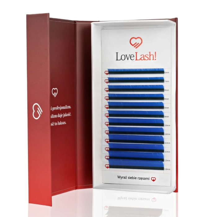 Rzęsy Niebieskie sztuczne LoveLash