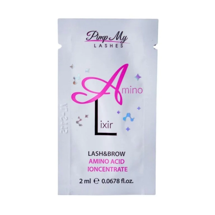 AminoLixir saszetka Regenerujący Koncentrat Aminokwasowy do Brwi i Rzęs Pimp My Lashes