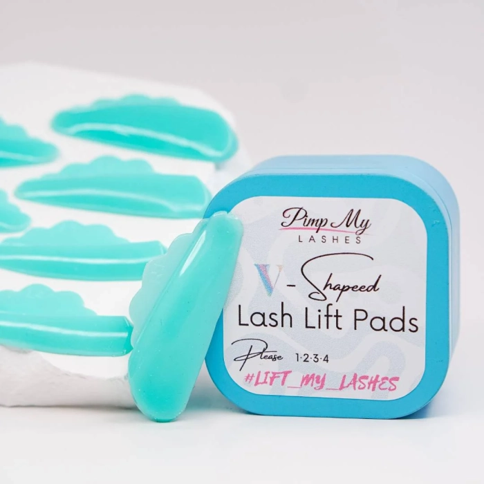 Wałeczki Silikonowe V-shaped Lash Lift Pads Pimp