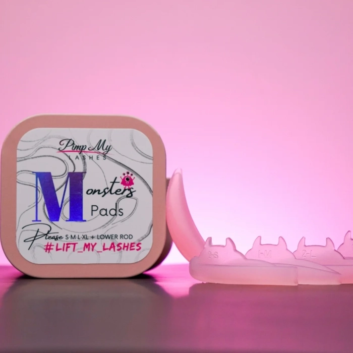 Wałeczki do Liftingu Rzęs Monsters Pads Pimp