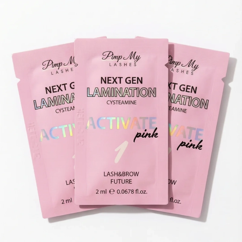 Preparat do koreańskiej laminacji rzęs i brwi Step 1 Activate Cysteamine PINK Lamination 2ml Pimp My Lashes