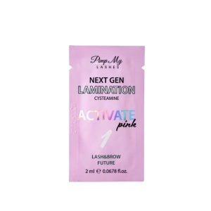 Preparat do koreańskiej laminacji rzęs i brwi Step 1 Activate Cysteamine PINK Next Gen Lamination 2ml Pimp My Lashes