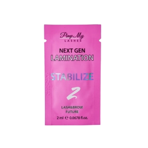 Preparat neutralizujący do laminacji rzęs i brwi Stabilize 2 Next Gen Lamination 2ml Pimp My Lashes
