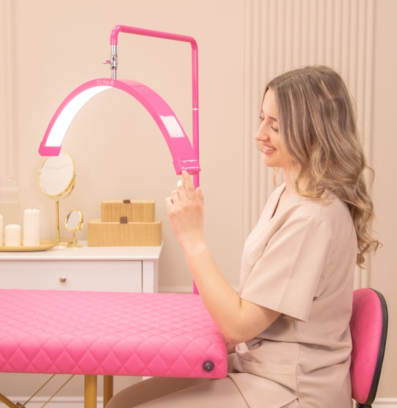 Lampa POL Moon III HOT PINK I-coucou