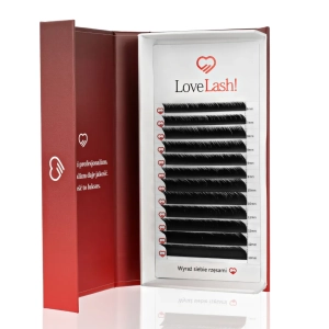 Rzęsy Czarne skręt L Mix rzęs Black LoveLash