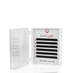 Rzęsy Czarne C0,10 Mini Black LoveLash