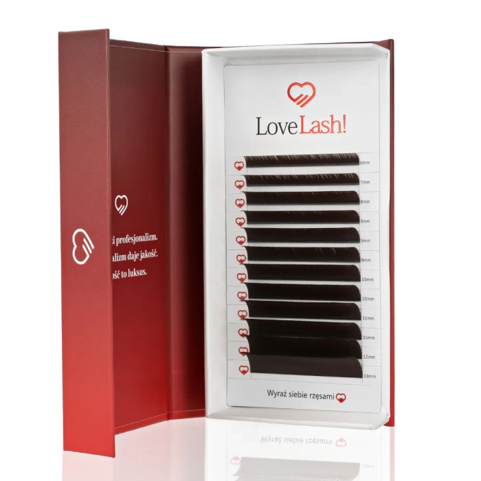 Rzęsy Dark Chocolate C Mix LoveLash
